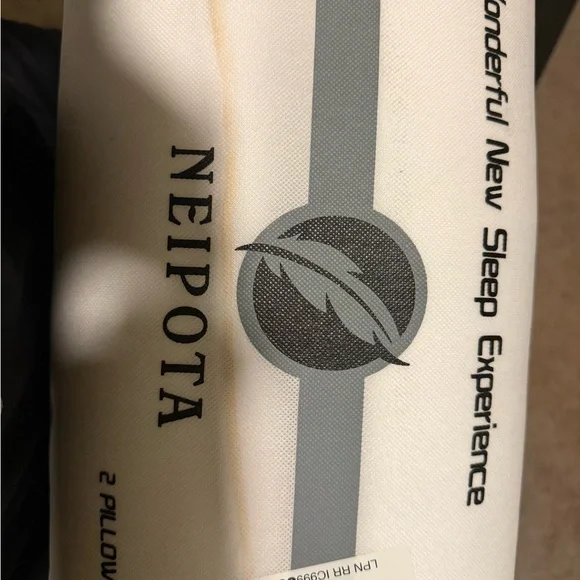 Neipota luxury Bed Pillows for exquisite Sleeping Queen Size (White), Set of 2, - Picture 2 of 10